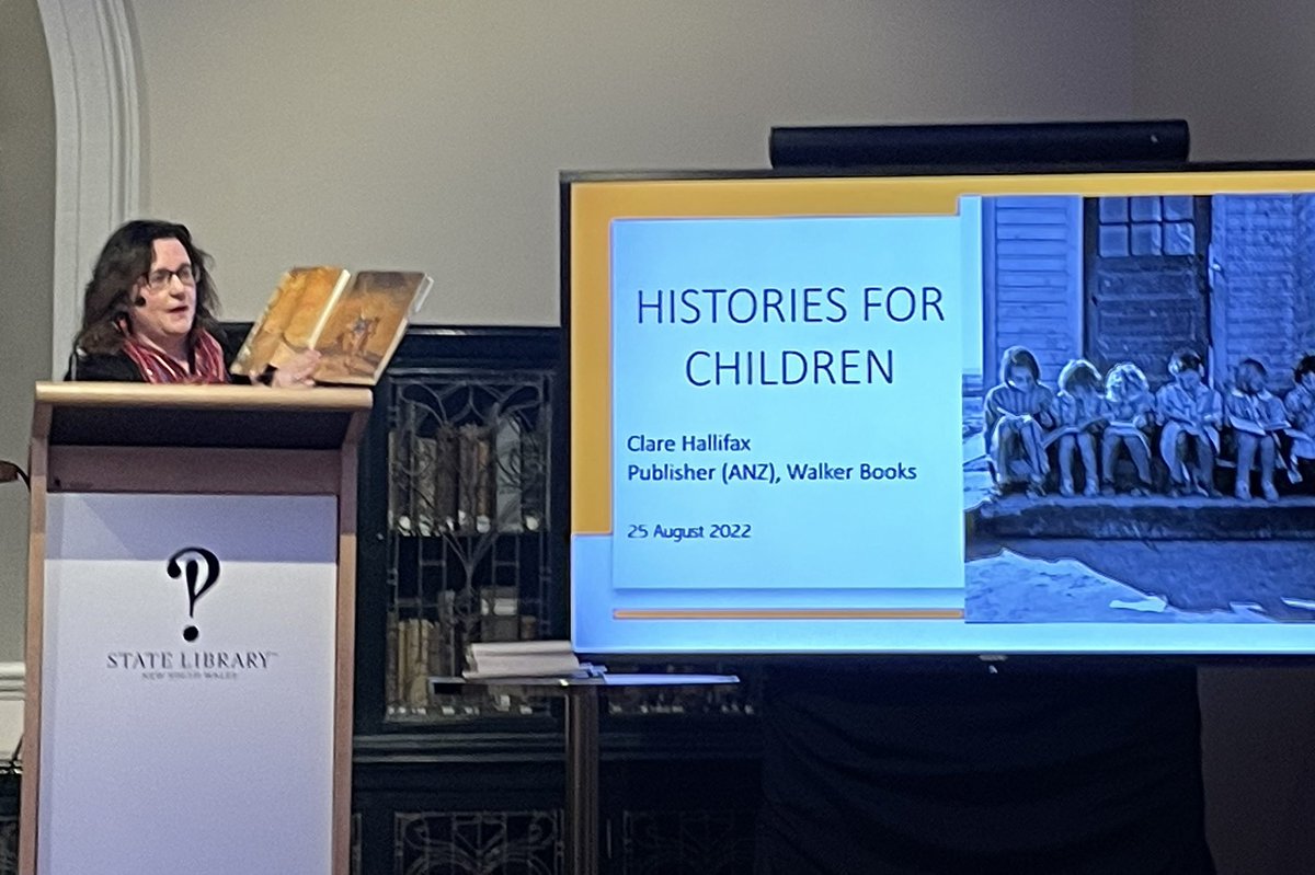 Great insights into writing history for children, the power of illustrations and how children engage with history via ‘My Australian Story’ series - from Clare Halifax, @SophieMasson1 and Paul Ashton. @pha_nsw