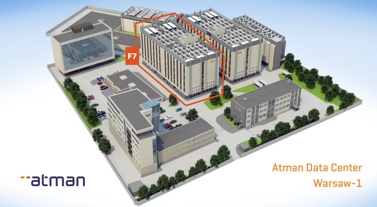 Atman_pl's tweet photo. In Atman Data Center Warsaw-1, we've begun the construction of "F7":
🔸up-to-date #colocationservices facility
⚡7.2 MW IT power
🔸2,916 sqm #colocation space
⚡12 data rooms, 600 kW each
🔸Commissioning in February 2024
➡https://t.co/fEJG5iOXiH
#DataCenter #colocationdatacenter https://t.co/5UaEtuyZk9