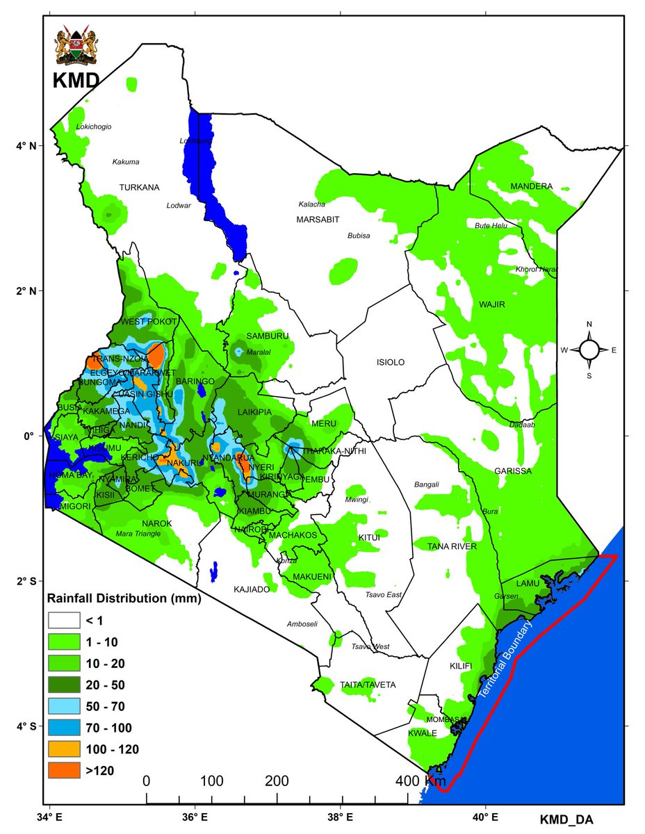 Majority of Kenya's population is distributed along the highlands East and West of the Rift valley due to favourable climate and relief that supports agricultural production. 

Outside this zone, population is found along hills, river valleys, oasis and the coastal plain.