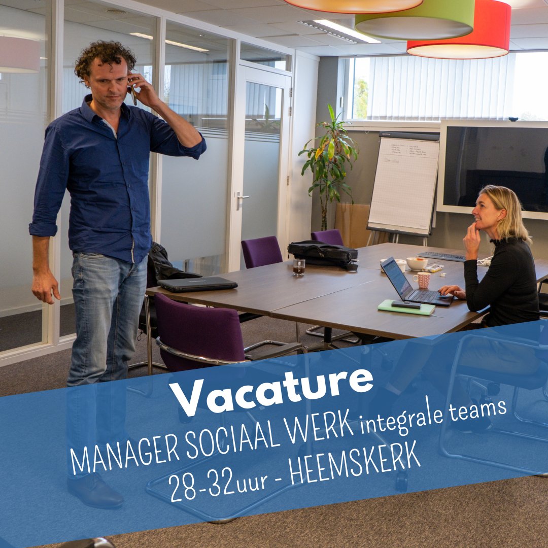 VACATURE | MANAGER SOCIAAL WERK | Ben jij de schakel tussen strategie en praktijk? Ondernemend, doortastend, inspirerend én heb je kennis van het Sociaal Domein? Solliciteer! welschapsocius.nl/vacatures/107/…