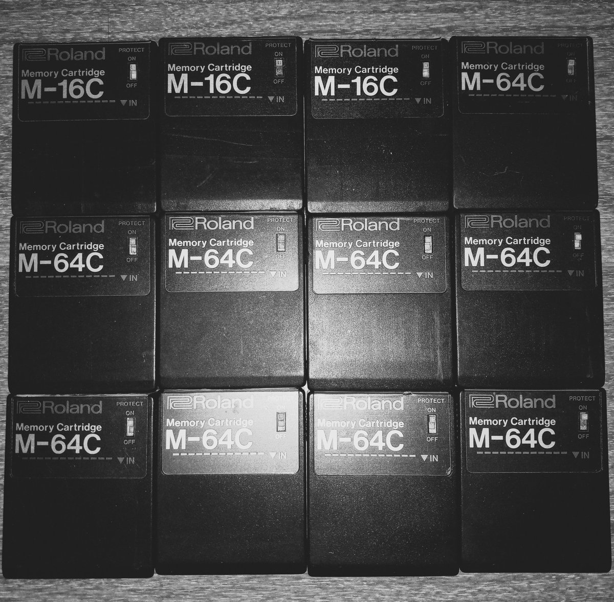 AcidOriginator's tweet photo. Back in the day these were essential if you had any of these... #tr909 #jx8p #tr707 #mks80 #mks70 #tr727 #jx10 https://t.co/gzysWF6URq