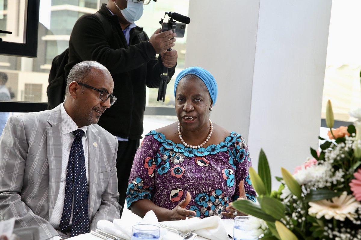 COMESA_HQ's tweet photo. #COMESA @ChilesheKCOMESA participated at the inauguration of the #TDBGroup, Mauritius Principal Office on 24 August. #Mauritius Finance Minister Hon. Renganaden Padayachy unveiled the office plaque. https://t.co/uMyCMfjzMT