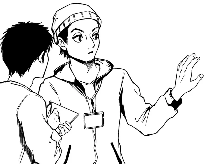 メンズモブ!
日々勉強。

#絵描きさんと繋がりたい #夏の創作クラスタフォロー祭り #漫画家志望 #創作男子 