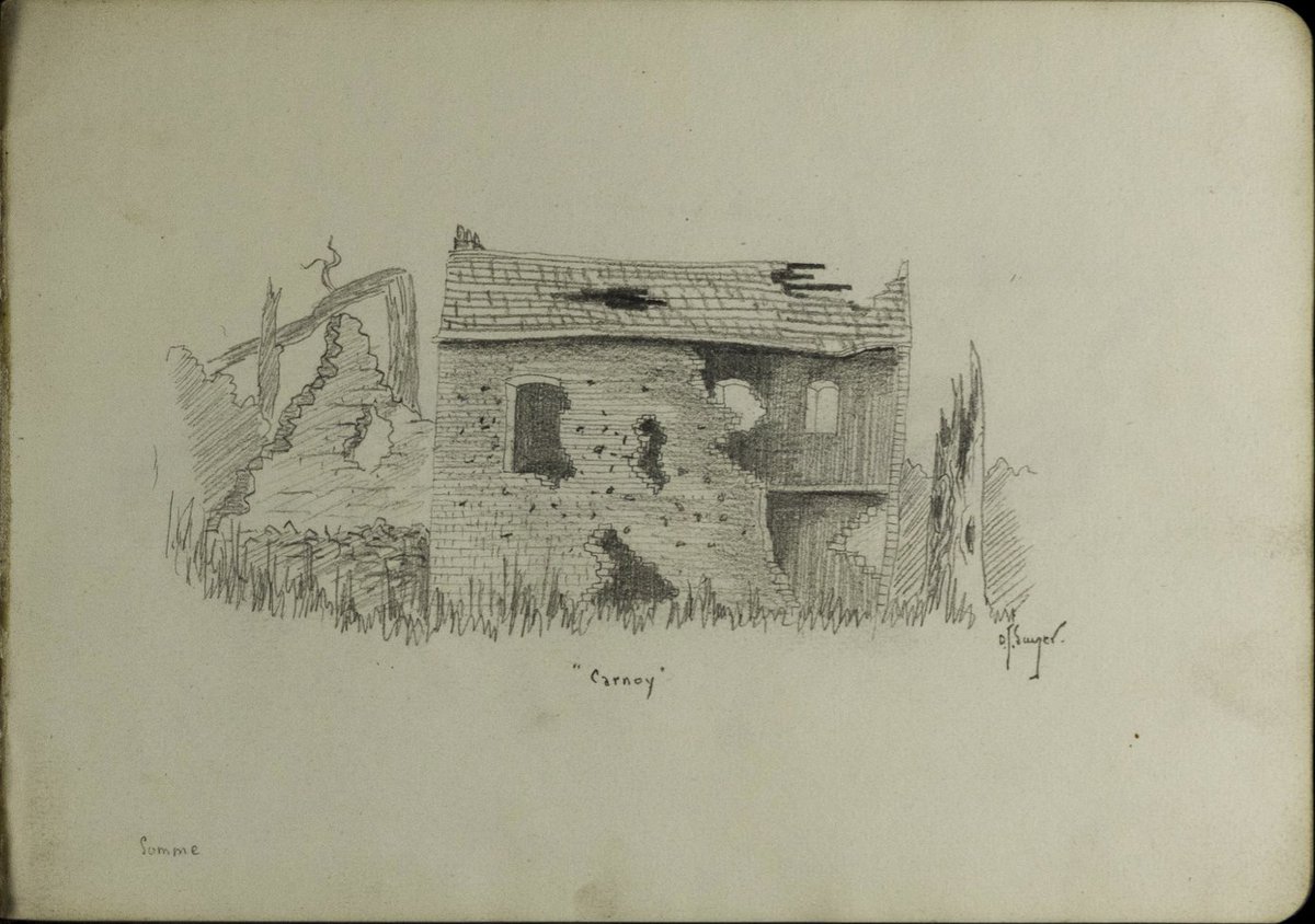 armymuseumsuk's tweet photo. #SommeStories
As well as poetry and other forms of art, the Somme has been commemorated through the many sketches available on #TheOgilbyMuster. 
These pieces, believed to be by D J Sawyer (Royal Flying Corps), are part of the @museumercianWFR  collection!
https://t.co/WAOJJwxebS https://t.co/IMOaoNKBjb