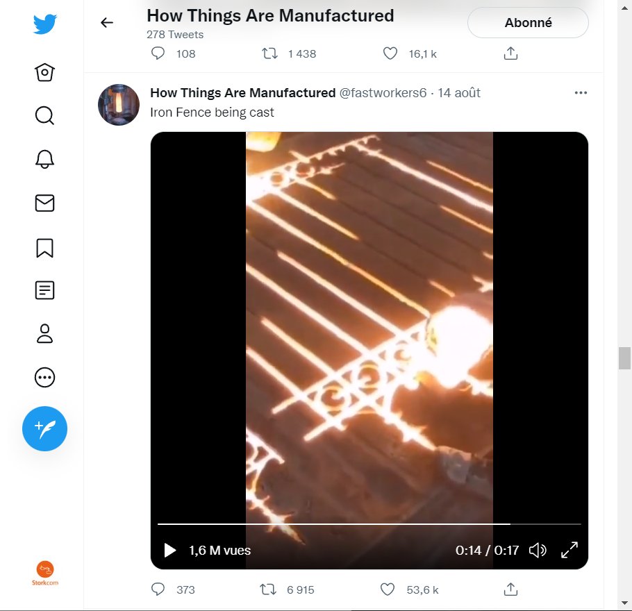 A défaut de pouvoir vous faire découvrir tous les environnements passionnants dans lesquels Storkcom évolue... nous vous invitons à découvrir <a href="/fastworkers6/">How Things Are Manufactured</a> qui propose des vidéos fascinantes de process de fabrication. Enjoy ! #HowThingsAreManufactured #Amazing #SmartIndustry