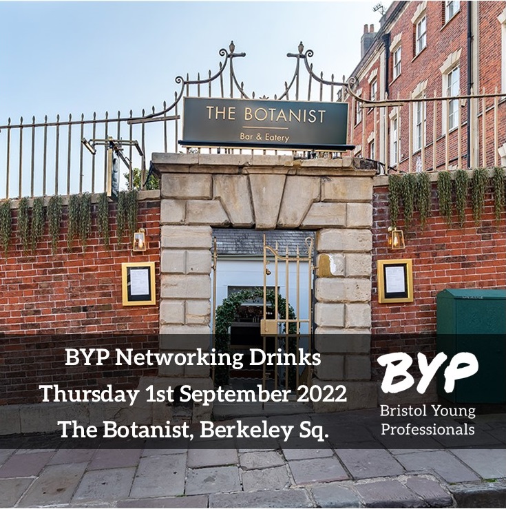 Put it in your calendar! Our regular monthly drinks, will be on the 1st of September @thebotanist_bristol Starting at 6:00pm #bristolnetworking #bristolyoungprofessionals #bristol #networking #BYP