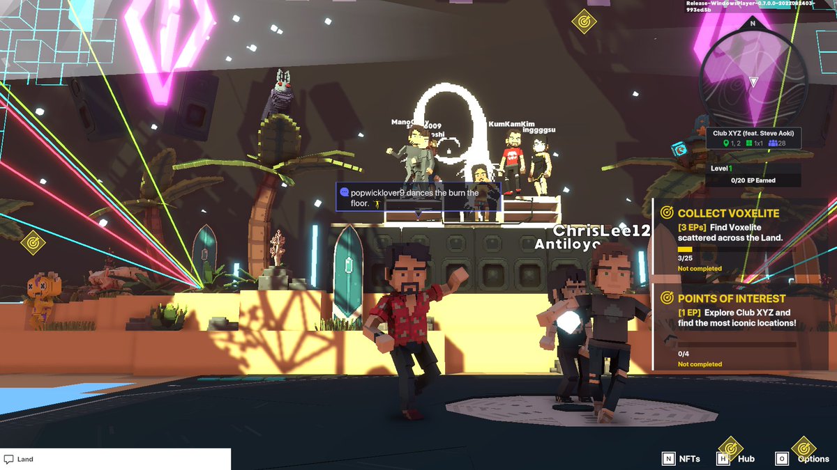 popwicklover9's tweet photo. @TheSandboxGame @steveaoki I just participated in the #SandboxAlphaS3Giveaway for a chance to win 500 SAND! On stage with Steve Aoki, check out my screenshot below!
👇 https://t.co/854D5nyVIQ