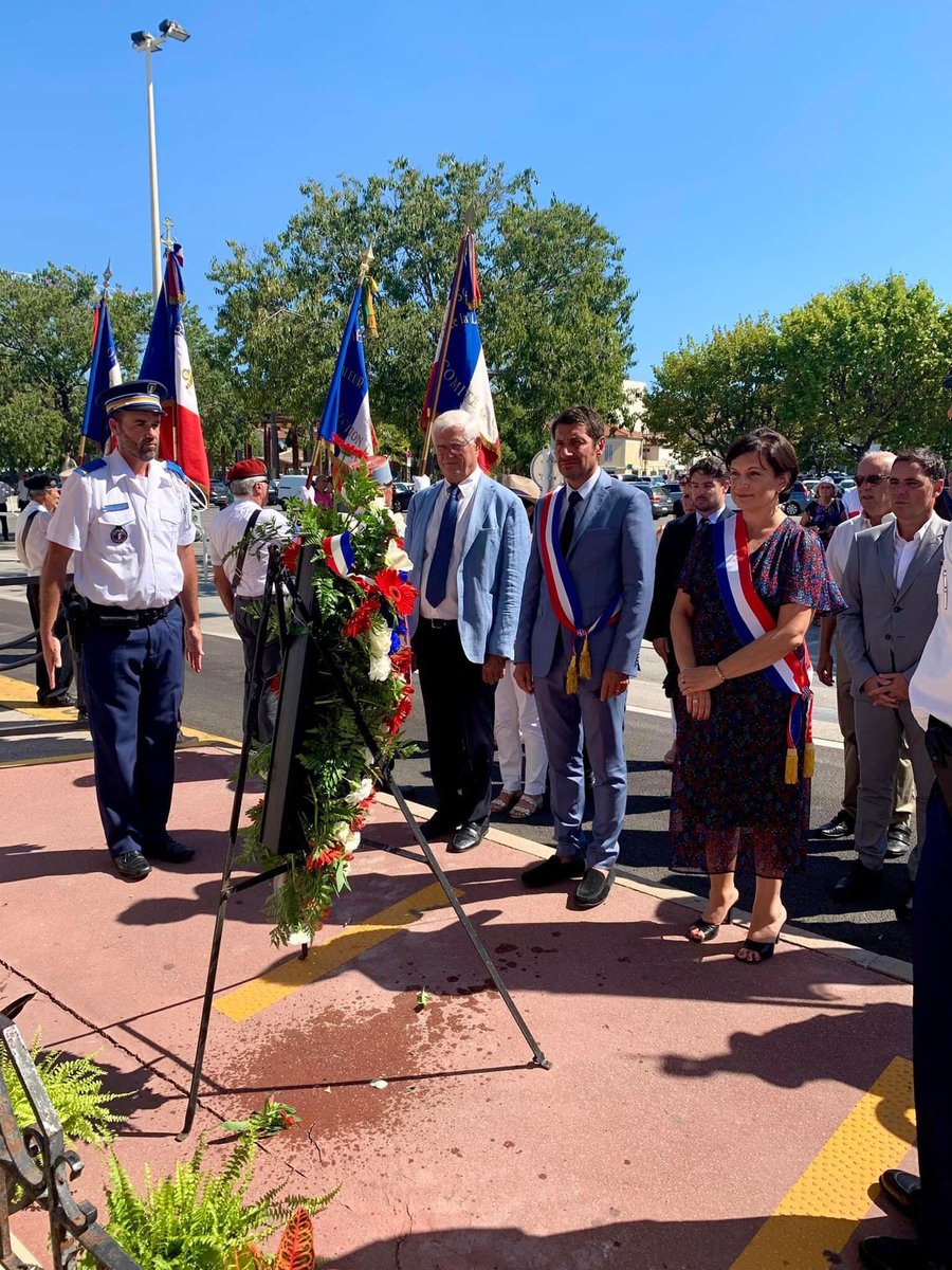 MartinAlex06's tweet photo. #Commémorations 
#78ans du débarquement de Provence.
#Libération #Cannes #Mandelieu #ThéouleSurMer #Vallauris
Sur le chemin du devoir de mémoire a soufflé une grande aspiration à la liberté et à la souveraineté 🇫🇷 https://t.co/mCrTnEraQK