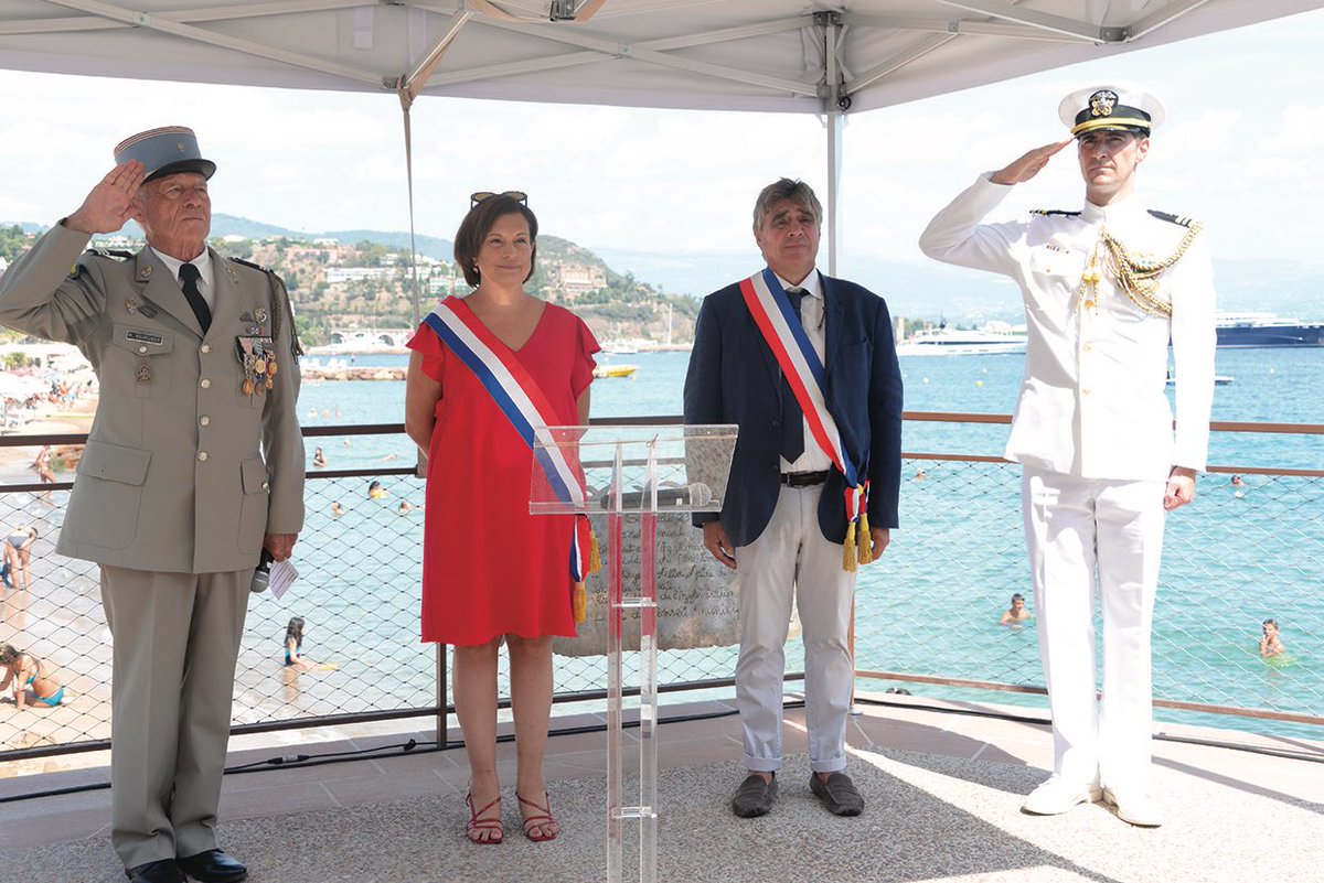 MartinAlex06's tweet photo. #Commémorations 
#78ans du débarquement de Provence.
#Libération #Cannes #Mandelieu #ThéouleSurMer #Vallauris
Sur le chemin du devoir de mémoire a soufflé une grande aspiration à la liberté et à la souveraineté 🇫🇷 https://t.co/mCrTnEraQK