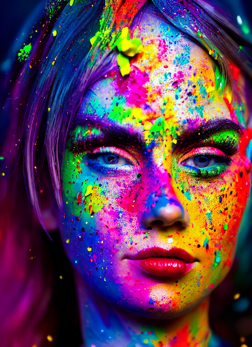 Another day, another unedited #stablediffusion example ; IMO the eye artifacts are the main identifiers of AI synthesised images, for now