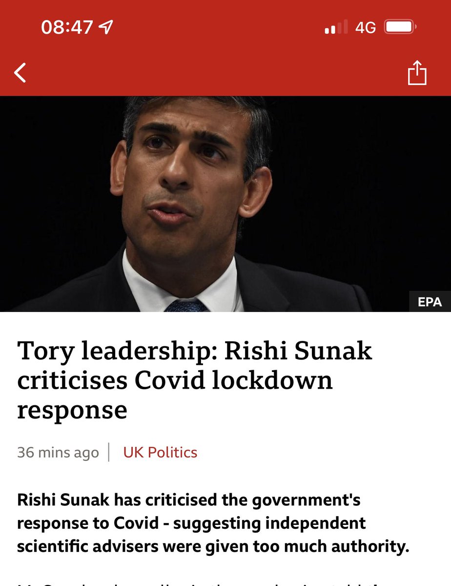 A bit of honestly from <a href="/RishiSunak/">Rishi Sunak</a> .

Honesty is what we need from a PM.

#rishisunak