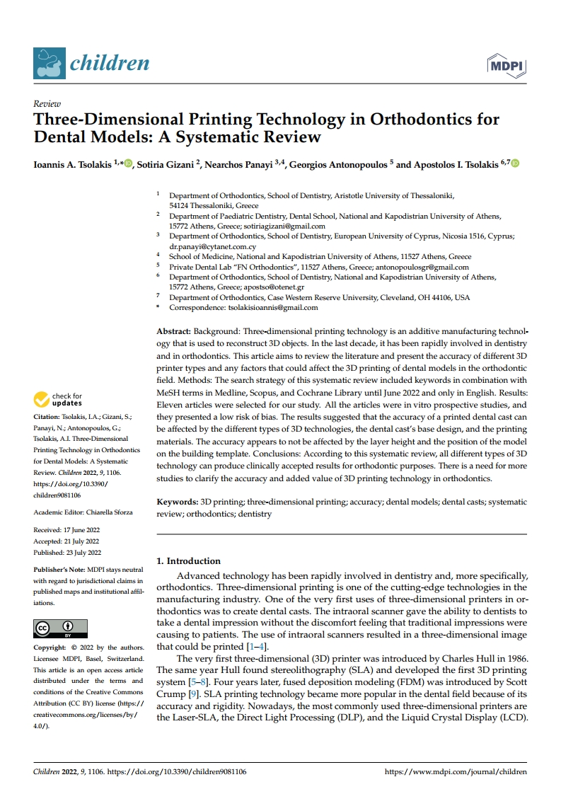Proud to contribute to this interesting article. mdpi.com/2227-9067/9/8/…. Looking forward to the 2023 annual AOO session meeting in Chicago with Big Surprises, Innovations, and ...Revelations!!! 😉