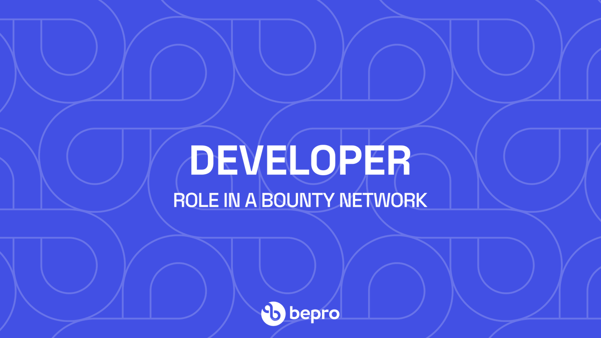 bepronet's tweet photo. 👨💻 Bounty Developer:
The individual who completed the technical work specified in the #bounty.
More than one person can contribute to the bounty
#developer #web3 #BUIDLing https://t.co/M6lZc9D4Wa