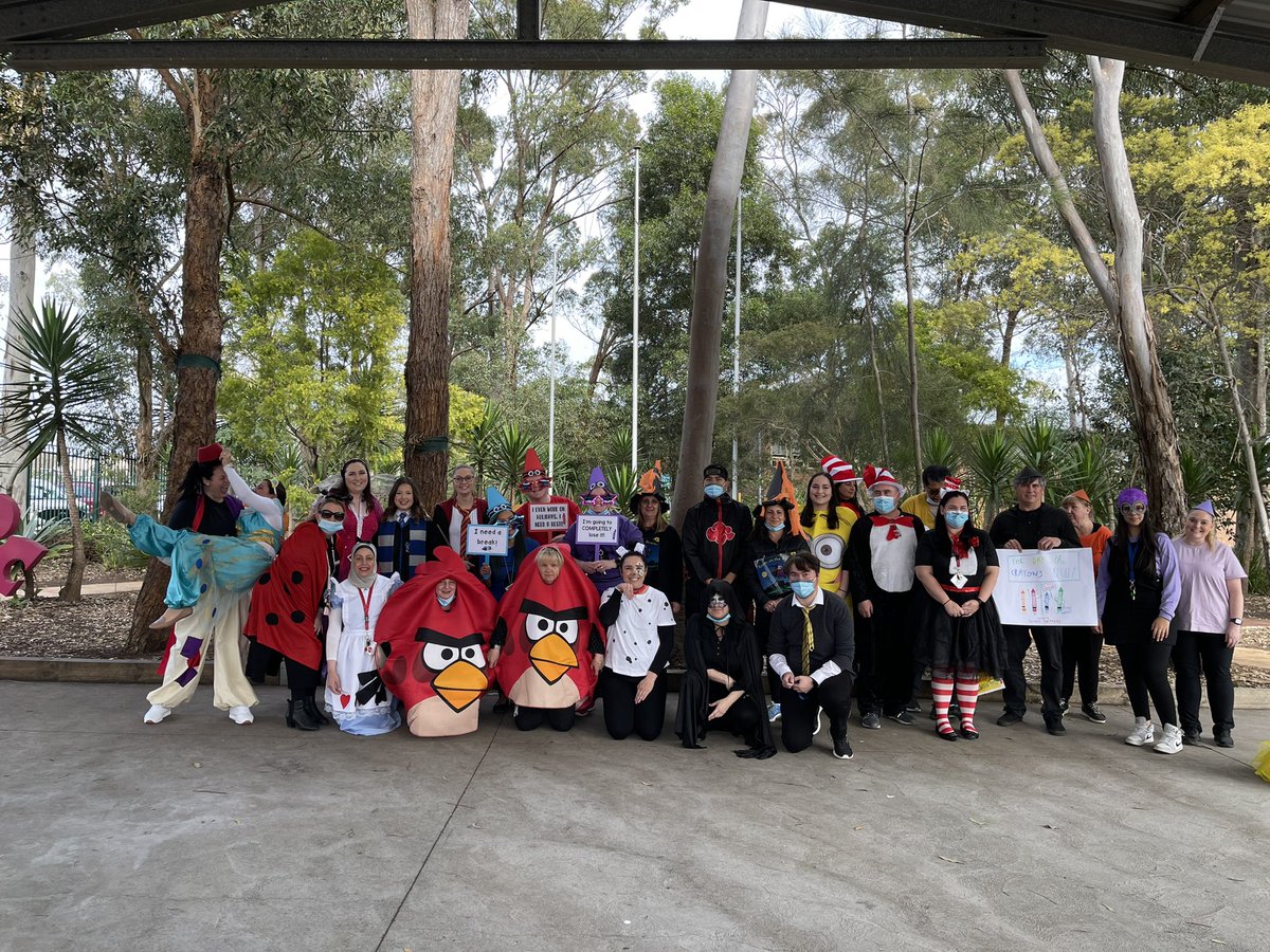 MillerPS2168's tweet photo. An amazing group of educators who are all there for the same reason - our students. @NSWEducation #bookweek2022 @sellouise @reneetongMPS @Teacher_2_Mum @JosainBoyle https://t.co/n1y5mJNTa5
