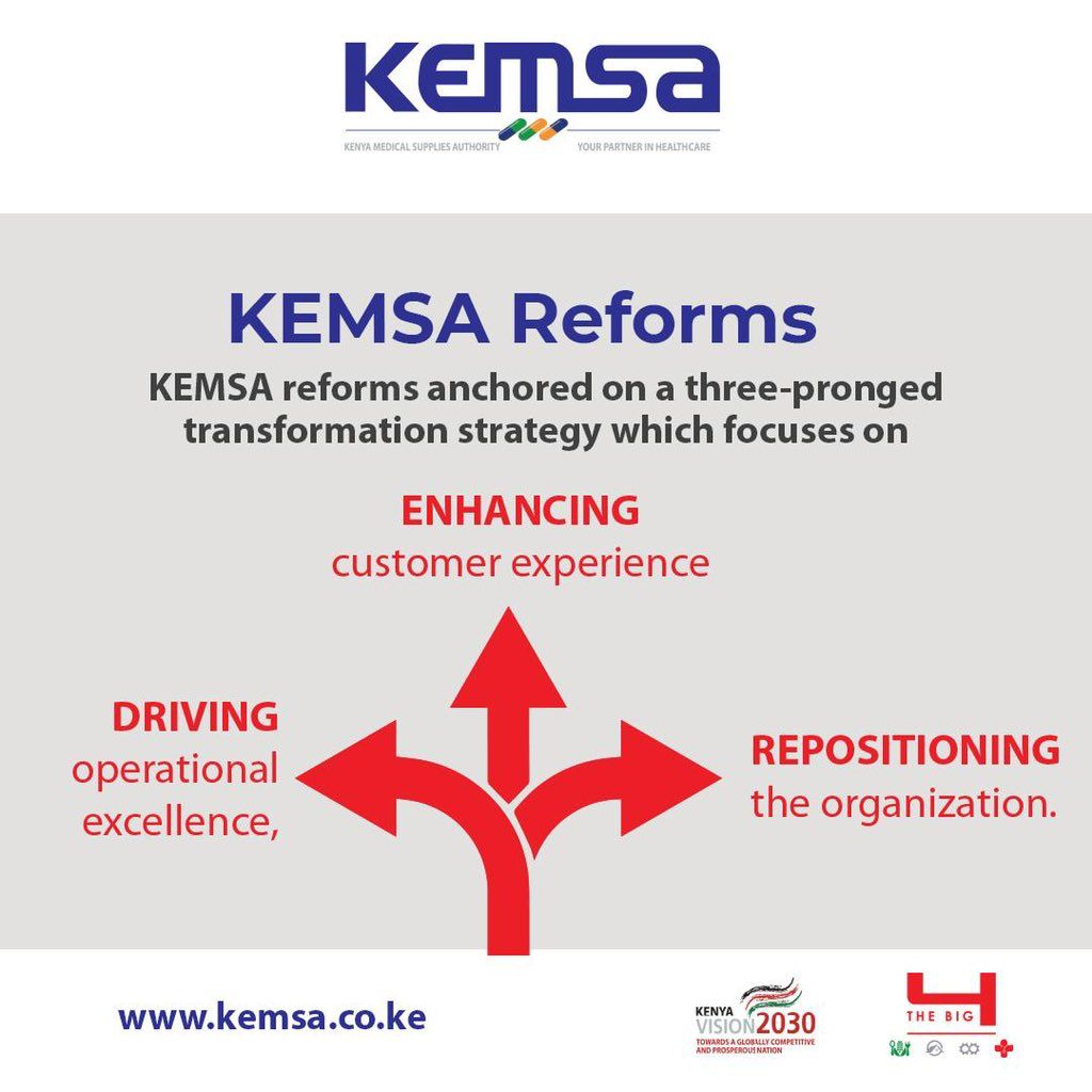Kemsa_Kenya's tweet photo. The KEMSA 2.0 strategy focuses on key performance indicators, including optimum order fill rates. We are also focusing on mutual engagements with the County governments to help unlock more than Kshs 2 billion pending bills. #48Governments #OneNation #DevolutionisWorking #KEMSA2.0 https://t.co/uL7IqkfXBg
