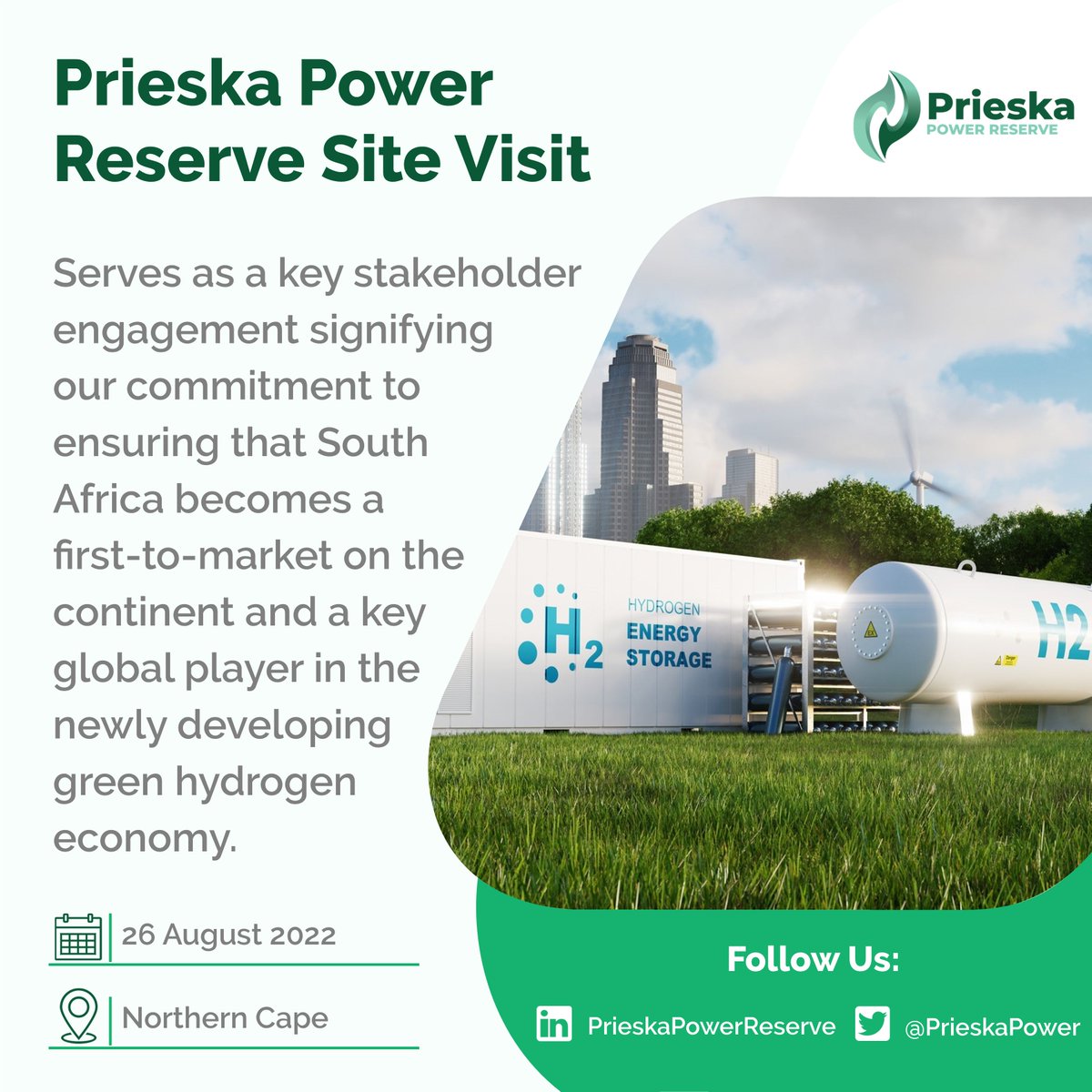 Ahead of us this week is the ministerial visit which aims to lay the ground to showcase the work being done to spearhead the development of the #GreenHydrogen in South Africa.
#development #work #hydrogeneconomy #greenhydrogen #sitevisit #energy