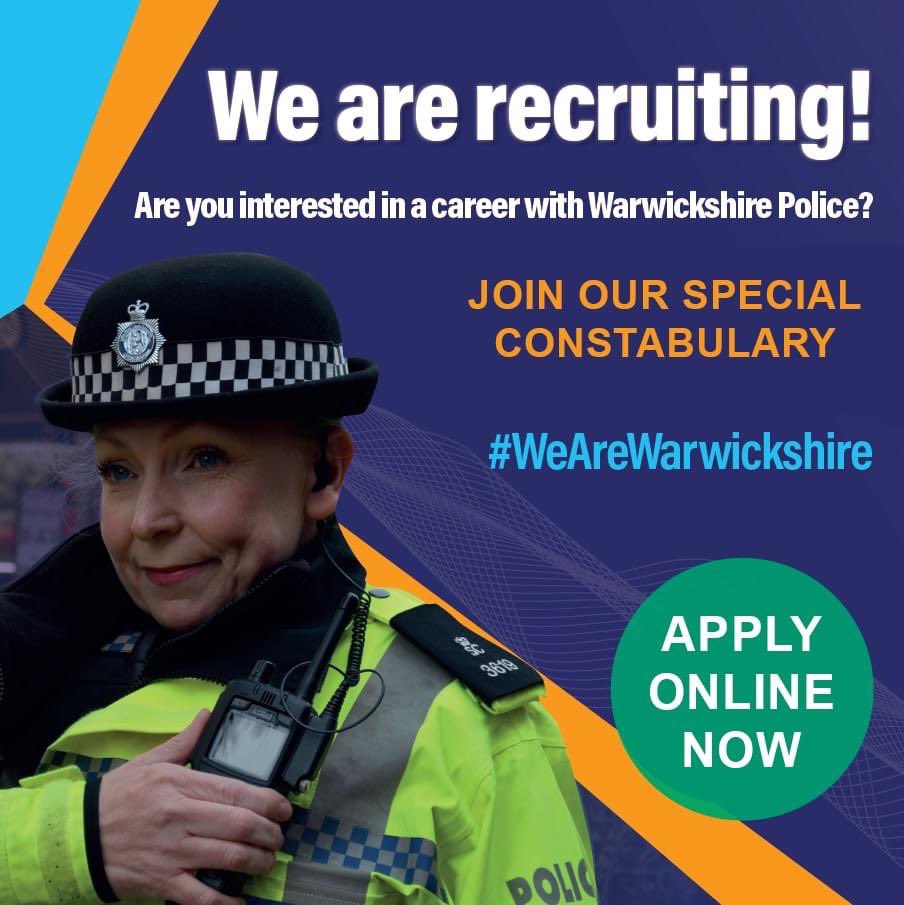 Warwickshire Special Constabulary tweet media