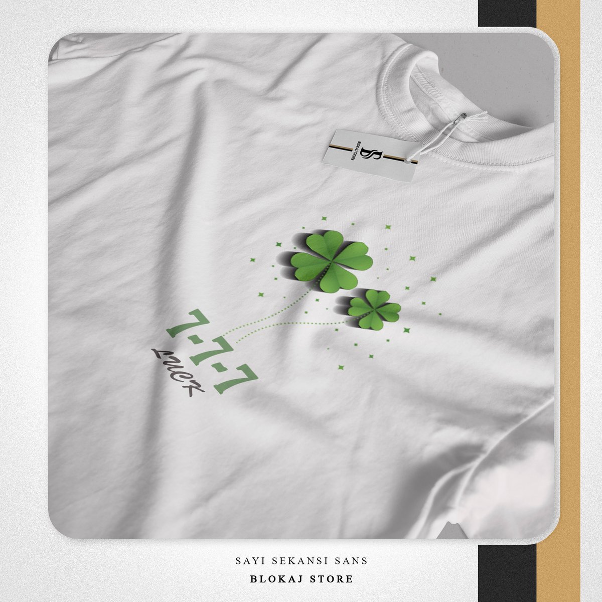BlokajStore's tweet photo. 🍀Harika şeyler olmak üzerek bunu unutmayın! "7-7-7-" şans sayı sekansı satışta!
🧵 %100 Pamuk ve 1.Sınıf Compact Penye kumaş kullanılmıştır. 
🛒 https://t.co/kvcbip2LPB ve Instagram'da satışta . Sen de aramıza katıl !
#blokajstore #numaraloji #tshirt #sayısekansı  #şans  #luck https://t.co/Oh4p0Zz25M