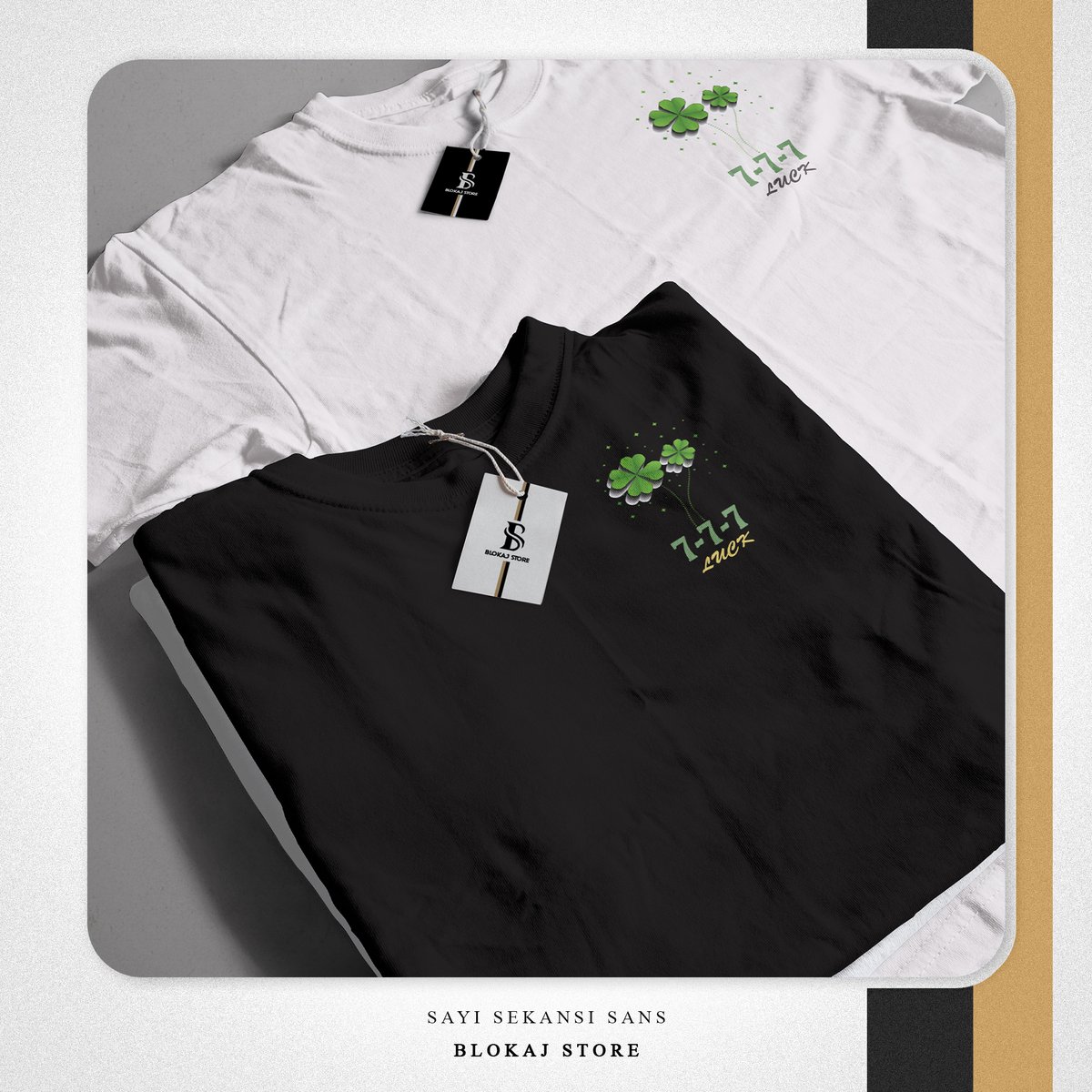 BlokajStore's tweet photo. 🍀Harika şeyler olmak üzerek bunu unutmayın! "7-7-7-" şans sayı sekansı satışta!
🧵 %100 Pamuk ve 1.Sınıf Compact Penye kumaş kullanılmıştır. 
🛒 https://t.co/kvcbip2LPB ve Instagram'da satışta . Sen de aramıza katıl !
#blokajstore #numaraloji #tshirt #sayısekansı  #şans  #luck https://t.co/Oh4p0Zz25M