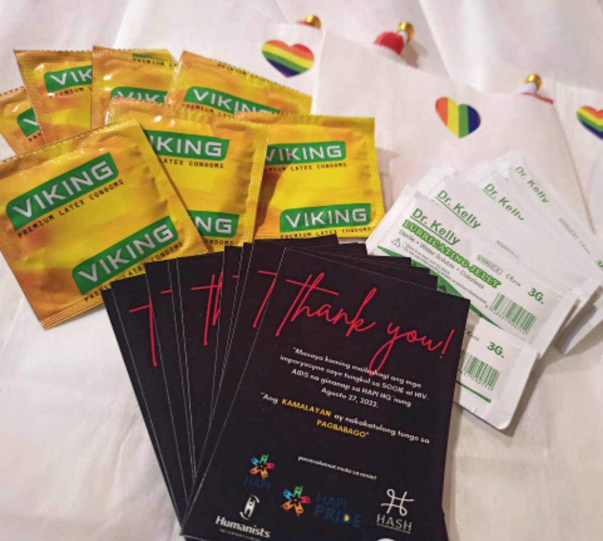AngieDriskell's tweet photo. Getting ready for HAPI Pride's SOGIE&HIV-AIDS Awareness Campaign on August 27, 2022.
#WeAreHAPI #HAPIpride
#CafeHumaniste #HASH https://t.co/lr9r8jeoeX