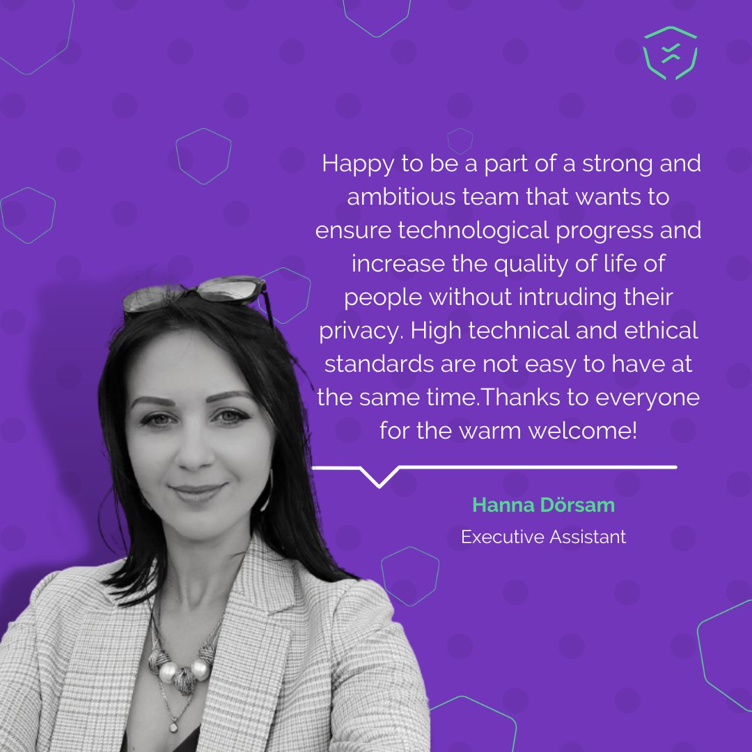 natix_io's tweet photo. Say hi to Hanna, our new Executive Assistant. Welcome on board 🍻
#welcome #team #startup #innovation #future #twoyearsofexcellence #blockchain https://t.co/ecO5pEnAX3