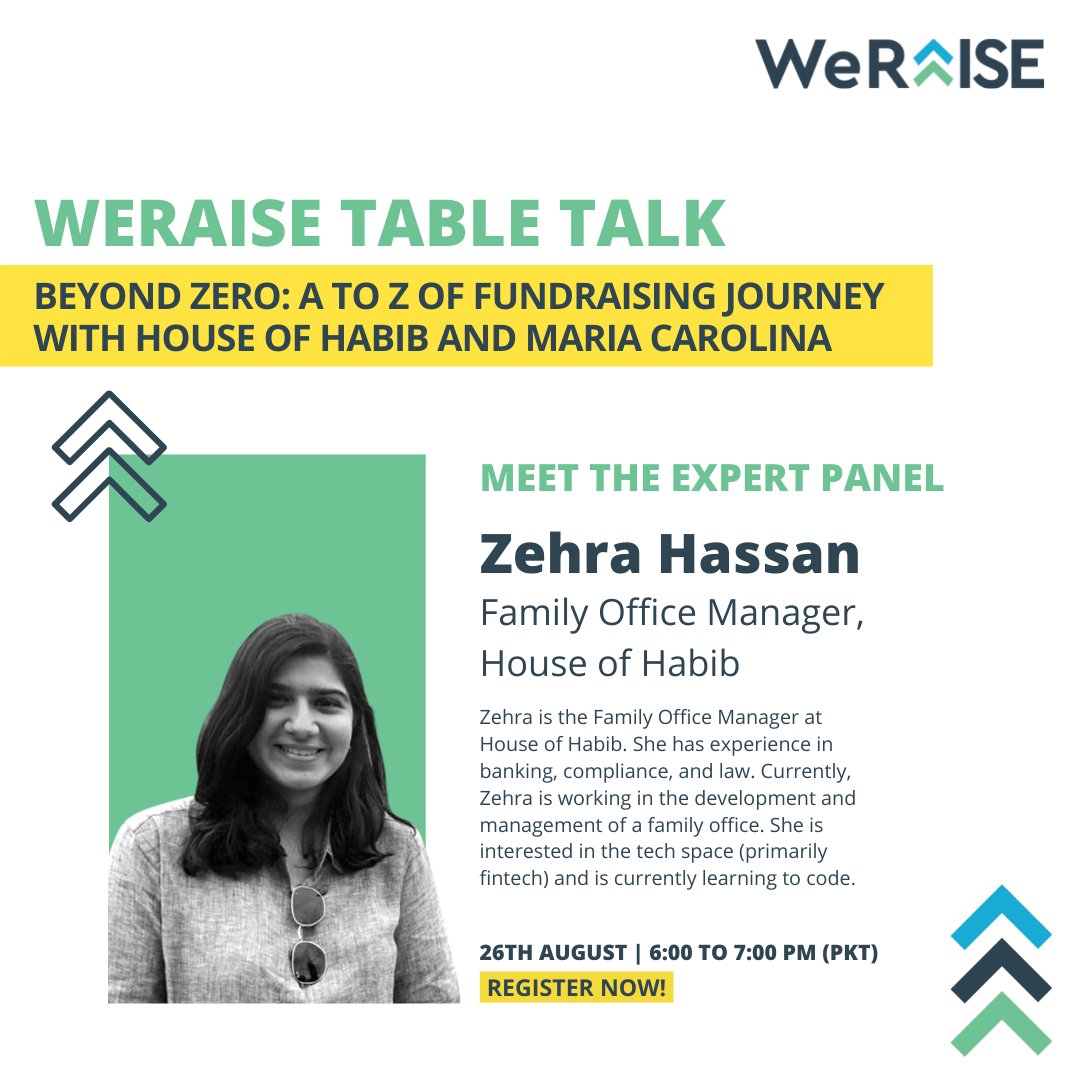 Join us on Startup Table Talk happening on 26th August 2022 between 6:00 PM - 7:00 PM to celebrate the $500,000 seed round of Out-Class. House of Habib led the investment round alongside other global institutional and angel investors.

Register here now: bit.ly/3dKzqul