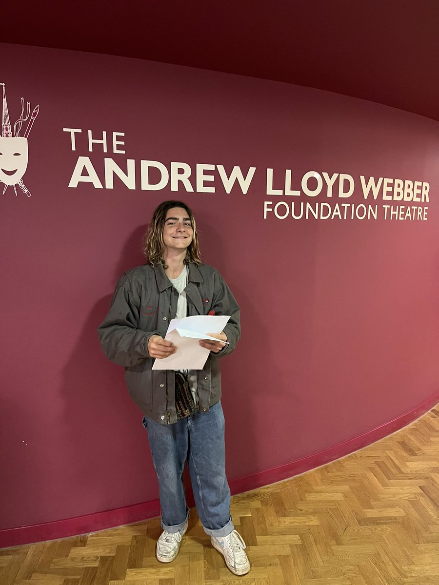 A fantastic set of GCSE results <a href="/ArtsEdSchool/">ArtsEd Day School & Sixth Form</a> <a href="/ArtsEdLondon/">ArtsEd</a> today, well done to all our year 11 students. Huge value added success. Here is Blake who scored 9s everywhere you look.