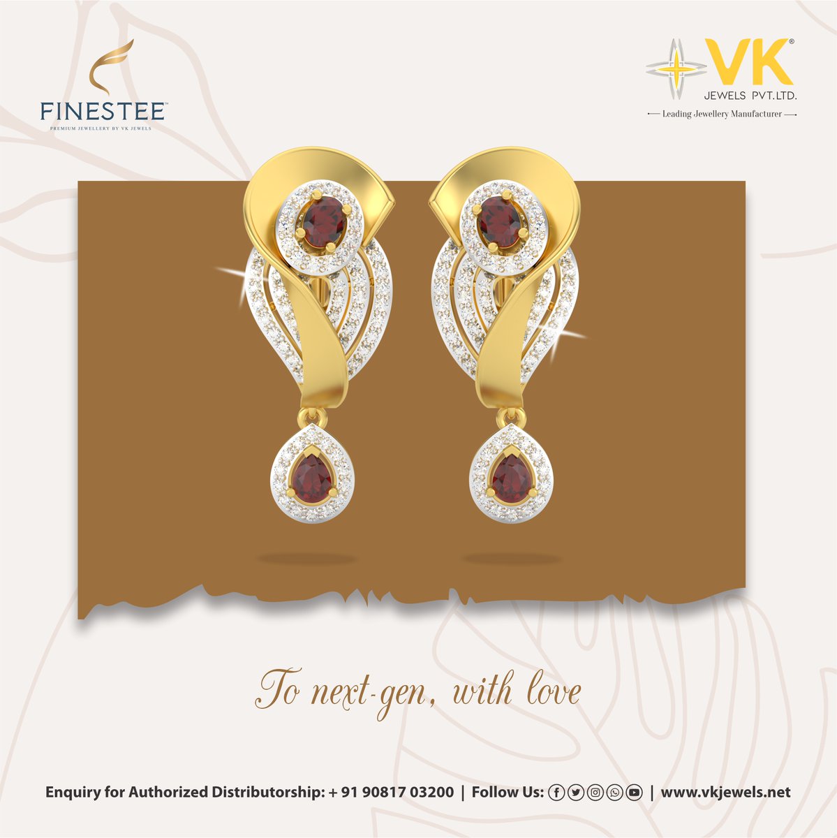 VKJewelsPvtLtd's tweet photo. Make a statement and carry your unique style wherever you go with jewelry specially designed for the next-gen that inspires innovation.
#giftforher #giftideas #jewelryaddict #earringsshop #Necklacesshop #Rings #lovelyjewelry #pendent #earringobsession #gorgeousearring #gorgeous https://t.co/MrJokrtsqx