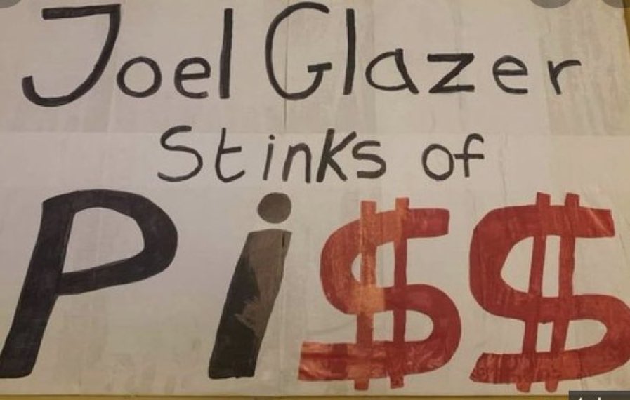 Glazerspissoff's tweet photo. Donโt stop until #GlazersOut
#GlazersSellNow
#GlazersSellManUtd
#EnoughIsEnough
#TimeToSell
#SirJimRatcliffeIn
#RatcliffeIn
#LoveUnitedHateGlazers
#WeWantGlazersOut
#LUHG
#NoToApollo https://t.co/9PS2WgcDeA