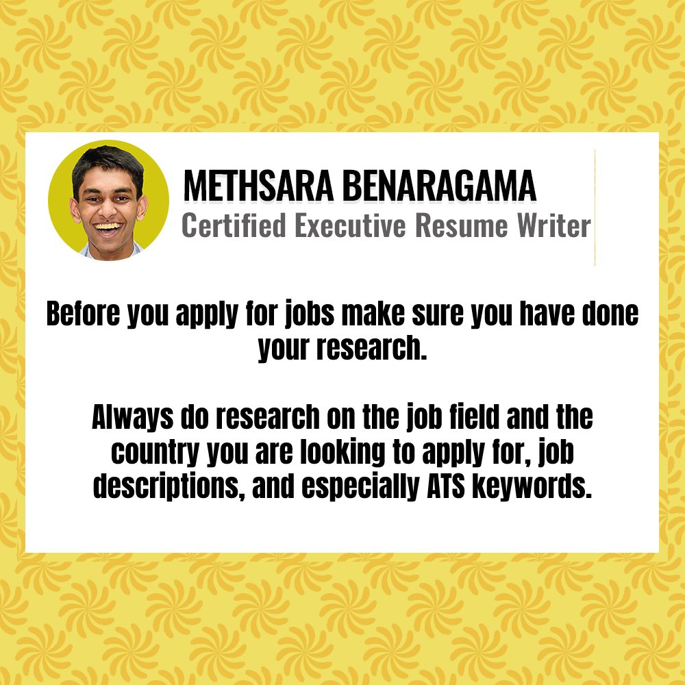 ResumeExecutive's tweet photo. 🌟 Strategic Job Application - Tip 23 🌟

#job #JobSearch #jobs #jobtips #resumetips #resumewriter #cvtips #resumehelp #jobapplication #jobhelp #methsarabena #career #coverletter #cv #resume #tipsforsucess #tipsoftheday #jobconsultation #jobhunter #jobfinders #jobfinder #strategy https://t.co/GwnzAAAStp