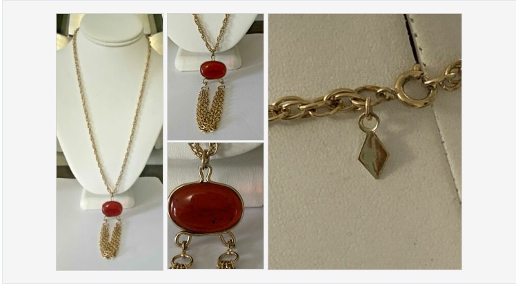 thegraydoor's tweet photo. Vintage Signed 1970s Three Timer Faux Lucite Amber Oval Tassel Chain Necklace | eBay #vintagejewelry #vintagecostumejewelry #costumejewelry #jewelry #estatejewelry #necklace #vintagenecklace #signednecklace #sarahcoventry #threetimer https://t.co/2DmqNHBt4J https://t.co/peVGdrx009