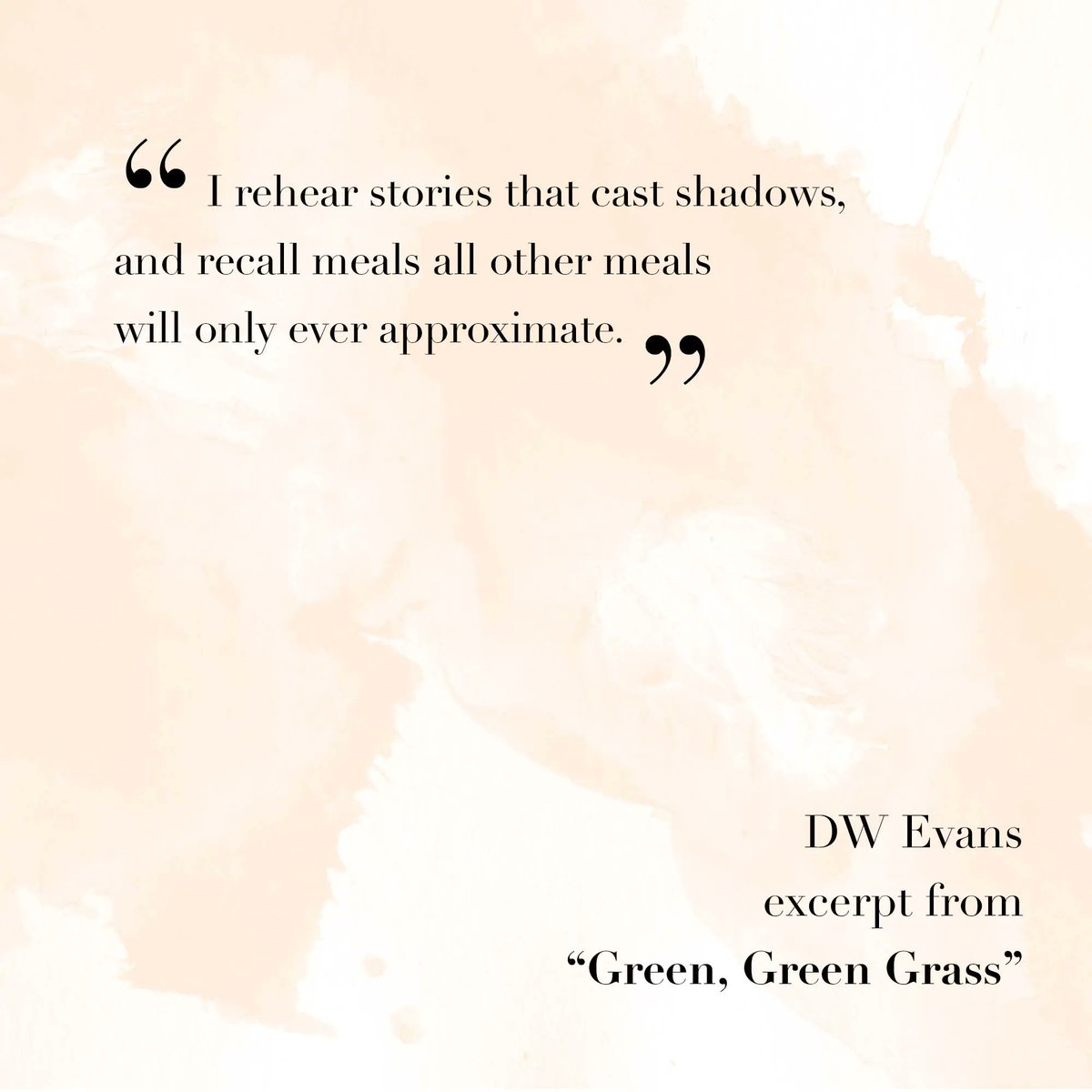 Our CNF authors, artist, musicians &amp; filmmakers are so talented, we can't be prouder to have their work amongst our pages! Today, we're sharing 'Green, Green Grass', part of Issue 03: Roots. DW Evans has won prizes, been shortlisted by Ó Bhéal &amp; appeared in several publications.