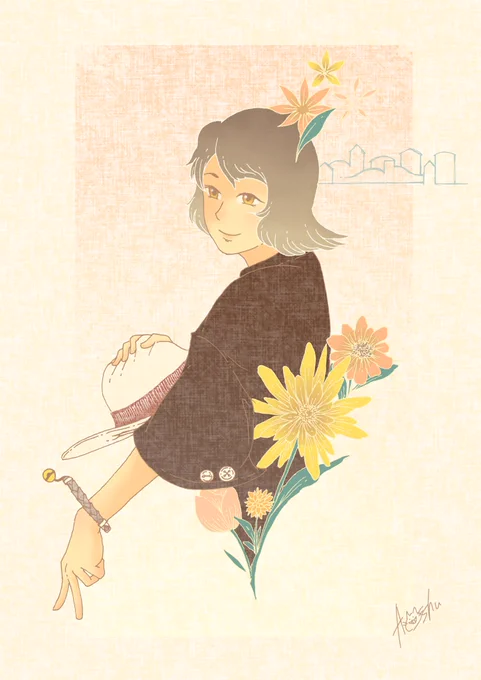 girl夏の子#イラスト #illust #illustration #絵描きさんと繋がたい 