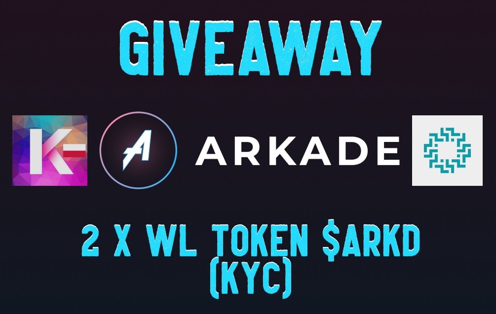 KadenaPoland's tweet photo. Hi there! 

We secured for you 2 WL spots for the upcoming $ARKD #IDO on @KdLaunch ! 🔥 

1⃣ Follow
@KadenaPoland
@ArkadeFun
@KdLaunch
 
2⃣ Join https://t.co/apVjEsseco

3⃣ ♥️,🔁, tag3️⃣👥, 

4⃣✍️ TG Nick  👀

You have 7️⃣2️⃣h  ⌛️! 

GL! 🎉

#giveaway #kadena $kda $kdl $kds #kda https://t.co/AJhRch5rk1