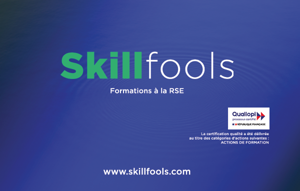 SkillFools's tweet image. Nous avons le plaisir de vous annoncer que @SkillFools  est certifiée Qualiopi.
Si vous souhaitez plus d'informations sur nos formations à la #RSE et découvrir notre catalogue 2022, rendez-vous sur skillfools.com/formation-inno…