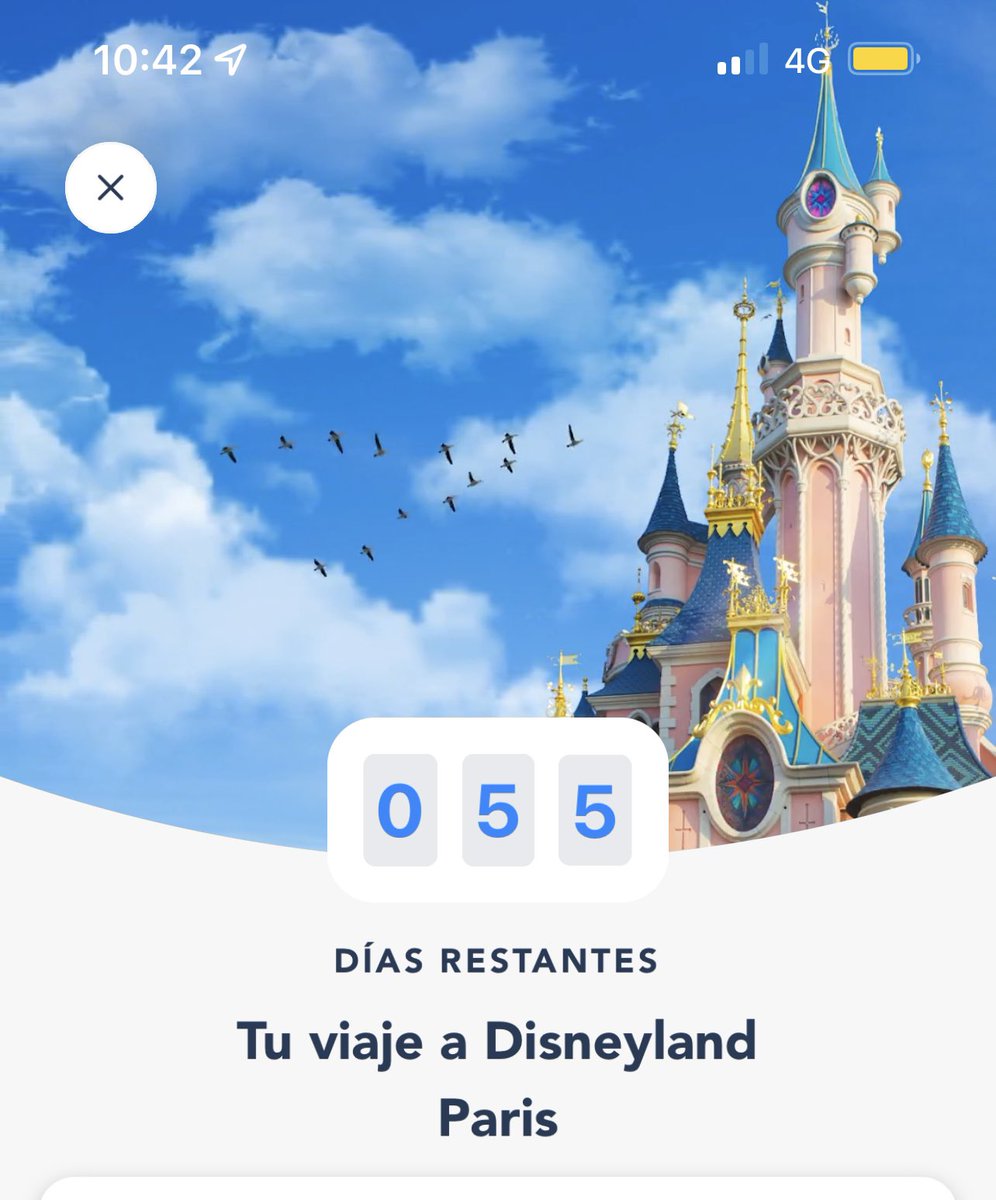 Vannexu's tweet photo. Restando los días! 🏰🪄💫 Cumpliendo sueños 😍 #disneylandparis #disney #dreams #October #Halloween https://t.co/NV9q0HAEKC