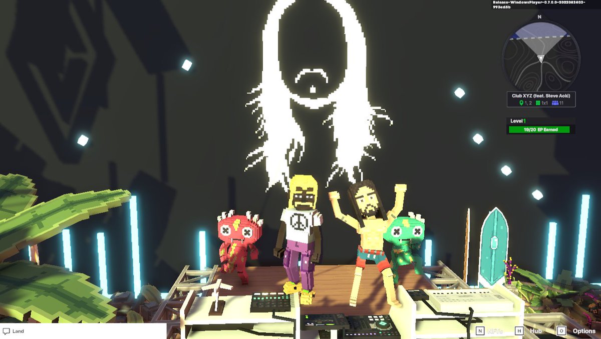 Freerule5's tweet photo. @TheSandboxGame @steveaoki LFG!🤘🔥 https://t.co/OPc0OUxzGJ