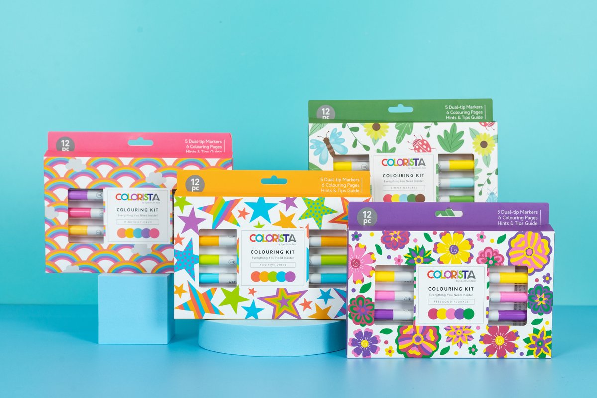 Spectrum Noir, the creator of premium but affordable art materials, is launching an exciting new lifestyle colouring sub-brand called Colorista. Read more at bit.ly/3Kj179I