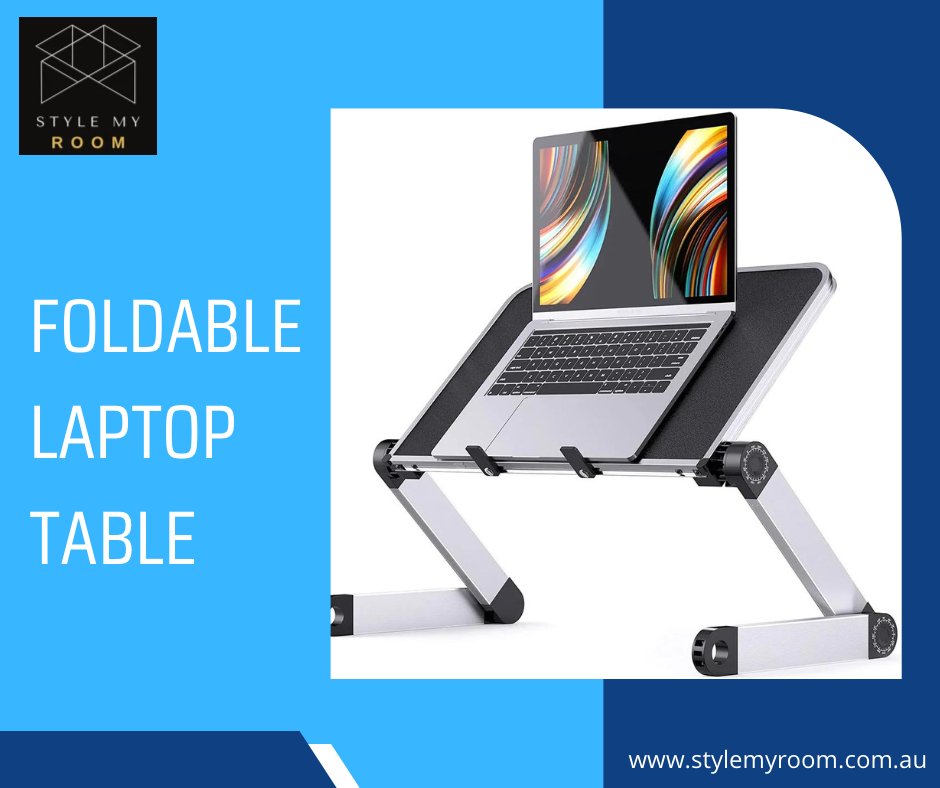 StyleMyRoom's tweet image. Foldable Laptop Table
This laptop table comes in ergonomic design with excellent load bearing capacity and can easily be adjusted to your comfort level. Shop this incredible product now!
stylemyroom.com.au
#foldablelaptoptable #excellentloadbearing
#australia #australianhome