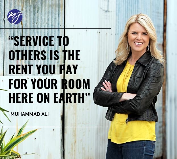 Muhammad Ali’s quote about service to others resonates on a deep level with me. 
There are many jobs that attract people because the role enables them to be of service to others. It’s connected with the desire to have a strong sense of purpose. 
How can you be of service today?