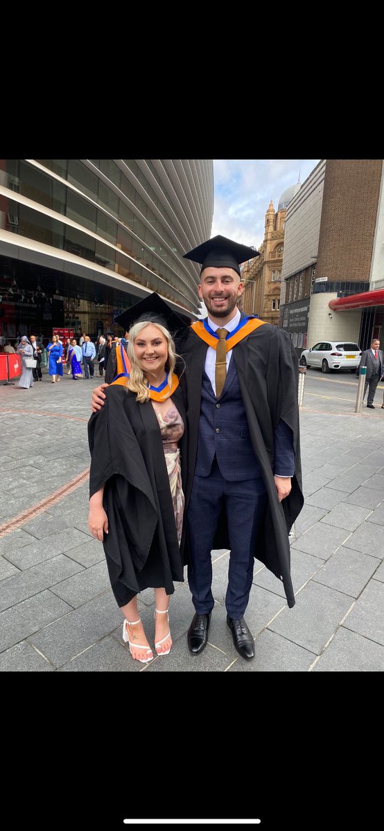 Congratulations to Luke and to Courtney from DMH on their graduation on Tuesday at DMU after excelling in the Charter Manager Degree Apprenticeship. True <a href="/LPTnhs/">Leicestershire Partnership NHS Trust</a> stars ⭐️ <a href="/courteneymaee/">CourteneyMae</a>