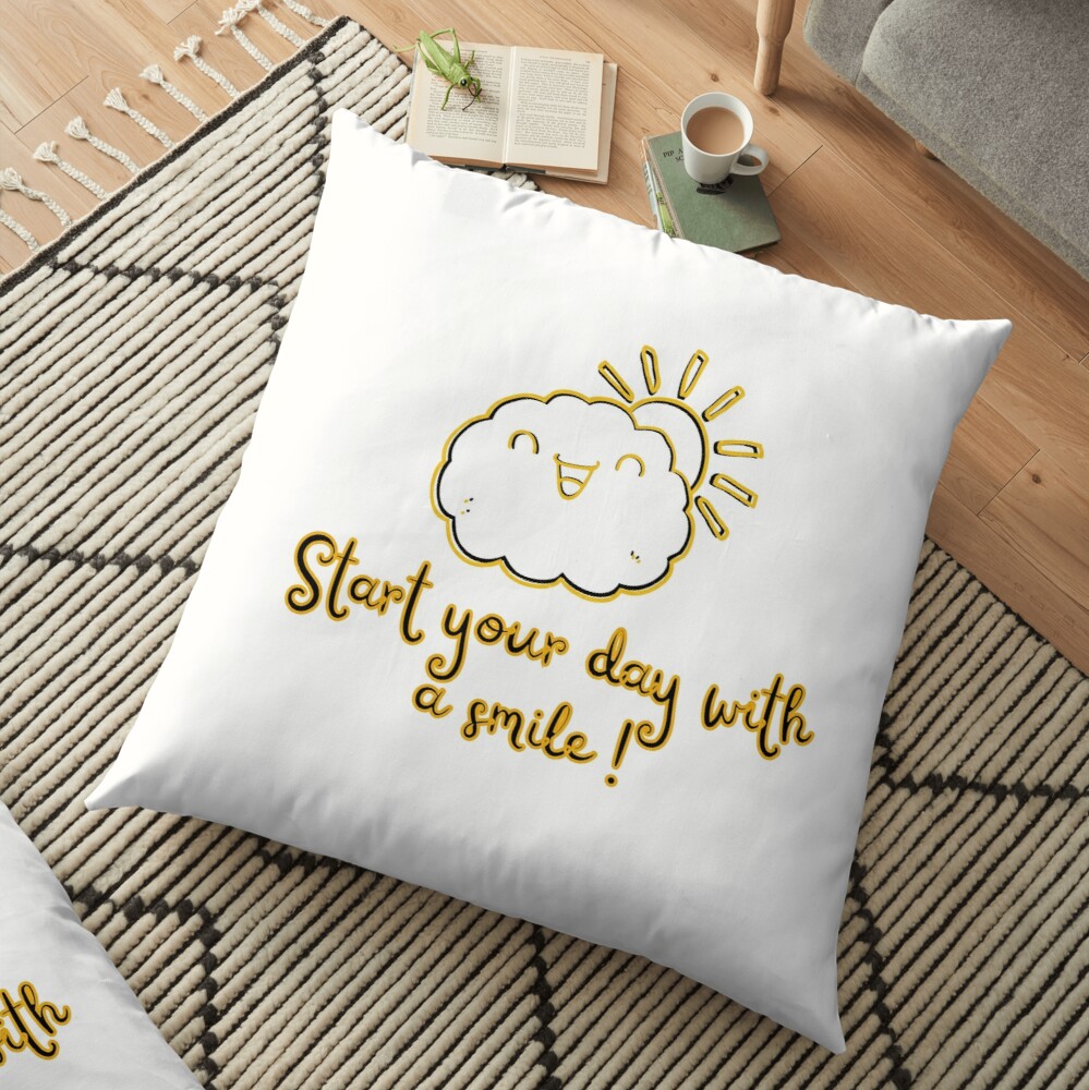 jyoo_taki's tweet photo. ☺️Start your day with a smile!☺️
<Check link in the bio>
--------------------------------------------------
#startyourdaywithsmile #smileeverytime #smiletolifeandlifewillsmiletoyou #smiletosmile #happysticker #designforbaby #babytshirts #iphonewallet #whitepillow #redbubbleshop https://t.co/AiGsaeNT0t