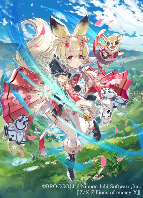 8日25日発売Z/X EXパック『邪竜vs聖竜vs六神竜(ドラゴニック・ジェネシス)』で【新五頭領 ウェアロングコートチワワ】と【華焔の式神 椿】を担当させて頂きましたお見かけの際は何卒宜しくお願い致します。#ZX_TCG  