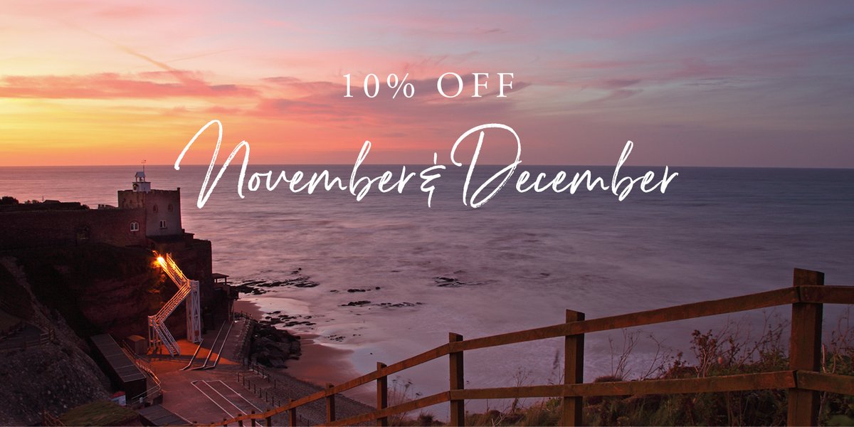BelmontHotelSidmouth (@thebelmontbrend) on Twitter photo ๐๐% ๐๐ธ๐๐ผ ๐๐ โ๐๐ ๐๐๐๐ผ โ ๏ธ
With summer starting to sizzle out, what better time to book a break away than our Bank Holiday Sale? Enjoy 10% off November & December breaks but be quick as our sale won't be around for long!
belmont-hotel.co.uk/offers/bank-hoโฆ ๐๐% ๐๐ธ๐๐ผ ๐๐ โ๐๐ ๐๐๐๐ผ โ ๏ธ
With summer starting to sizzle out, what better time to book a break away than our Bank Holiday Sale? Enjoy 10% off November & December breaks but be quick as our sale won't be around for long!
belmont-hotel.co.uk/offers/bank-hoโฆ