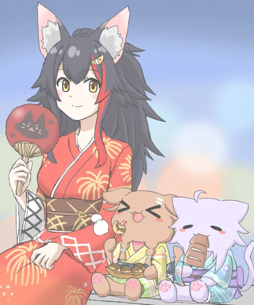 夏祭#みおーん絵#できたてころね#絵かゆ 