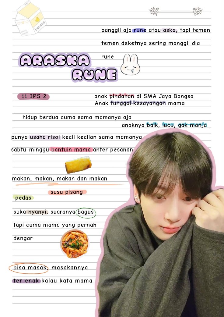 amdusIIas's tweet photo. taekook au lokal

Tentang arlo dan rune yang tanpa sengaja bertemu, membuat sebuah kisah manis.

"Kenapa gue bisa jatuh cinta sama lo?" – Arlo sanjaya

© amdusIIas https://t.co/ByNhigyqdX