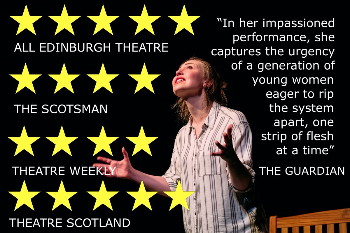 As we head into the final days of #edfringe, we're thinking about onward touring & production for She Wolf🐺We've had an amazing response here & want to take this show further🔥Producers, programmers, get in touch! & if you haven't yet seen the show, you have 4 performances left!