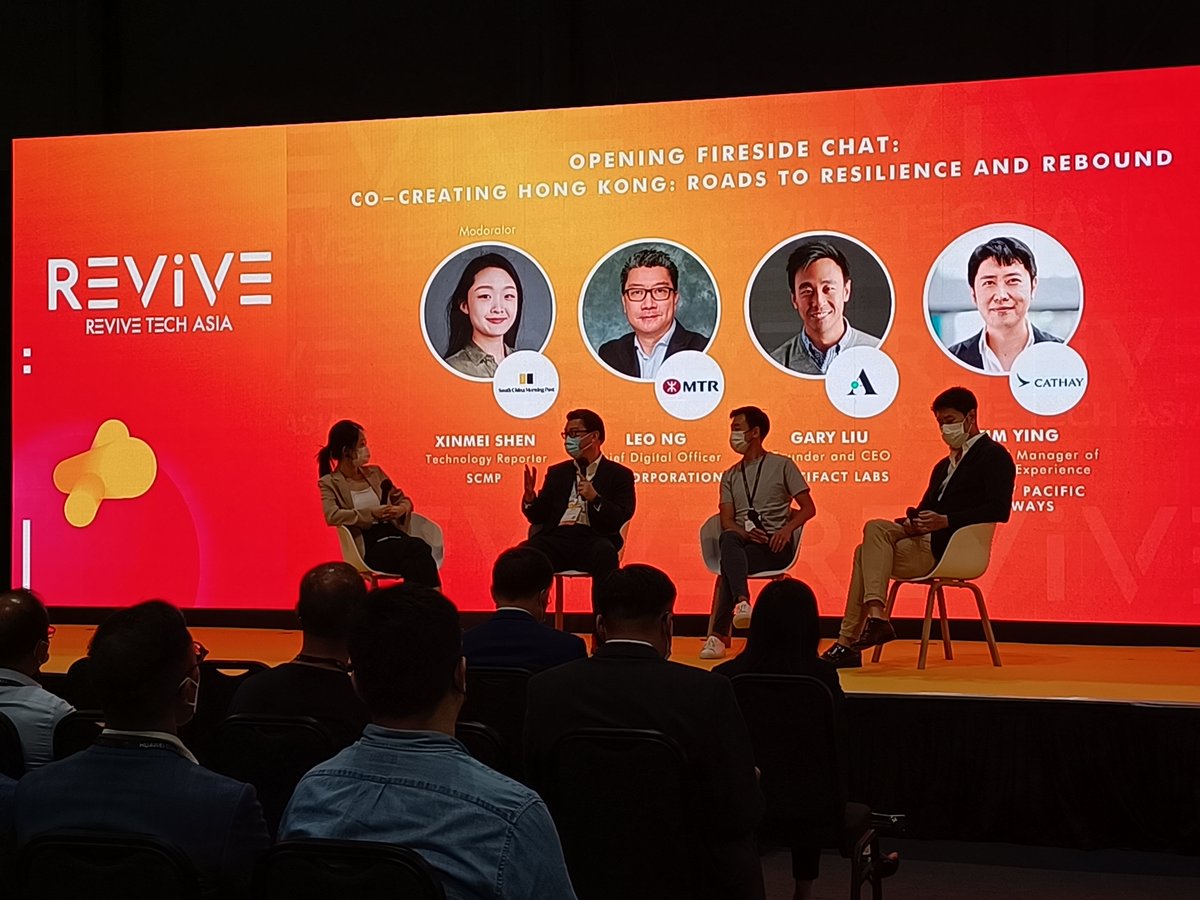 expando_ai's tweet photo. We were at #ReviveTechAsia and speakers were especially enthusiastic about #HK's role. ⚡
"HK is a unique place where East meets West" – Tim Ying, GM of @cathaypacific
“For #Web3 startups, HK is a strategic place” – @garyliu, Founder of @ARTIFACTsbySCMP https://t.co/1H9Xzqz5Na