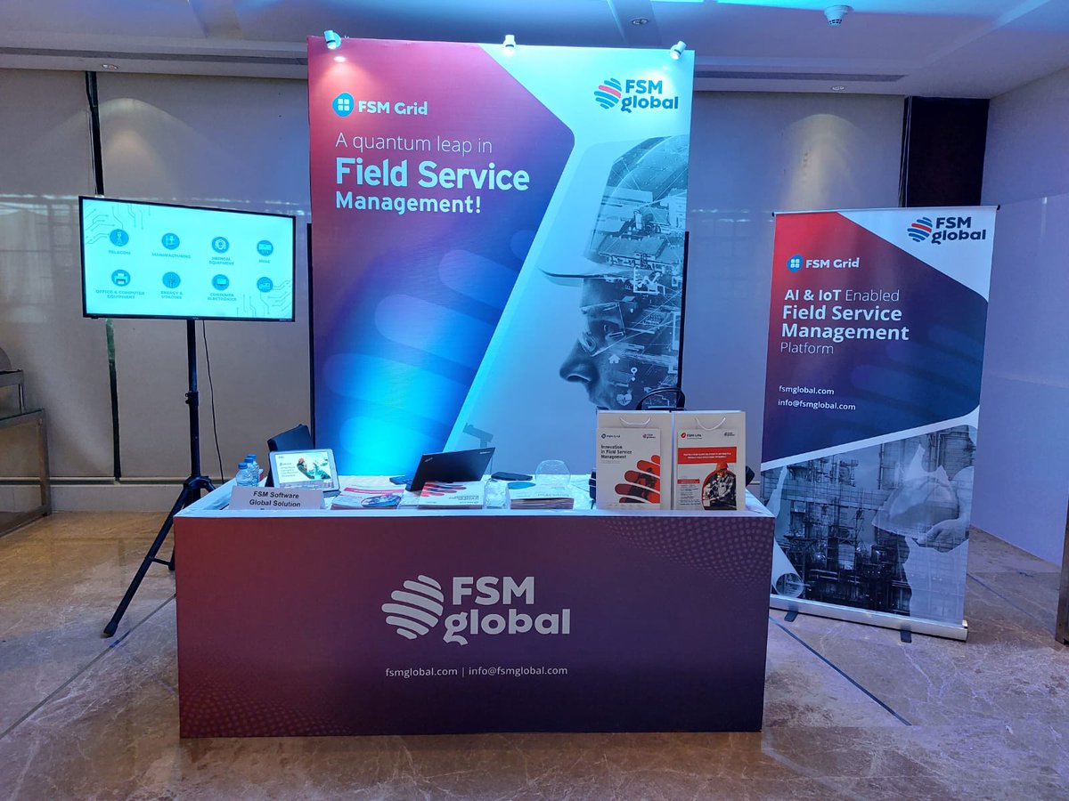 FsmGlobal's tweet photo. We are all set for the 4th Field Service Management Summit 2022.
Are you ready to decode the current challenges in the field service industry? Catch us live!!
#fsmglobal #fieldservicemanagement #exhibitpartner #event #summit #mumbai #fieldserviceindustry https://t.co/SlLxmGanAF