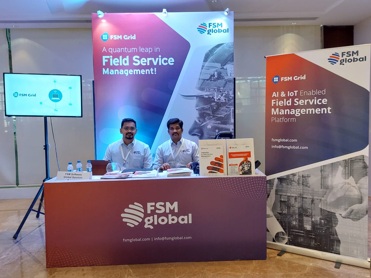 FsmGlobal's tweet photo. We are all set for the 4th Field Service Management Summit 2022.
Are you ready to decode the current challenges in the field service industry? Catch us live!!
#fsmglobal #fieldservicemanagement #exhibitpartner #event #summit #mumbai #fieldserviceindustry https://t.co/SlLxmGanAF